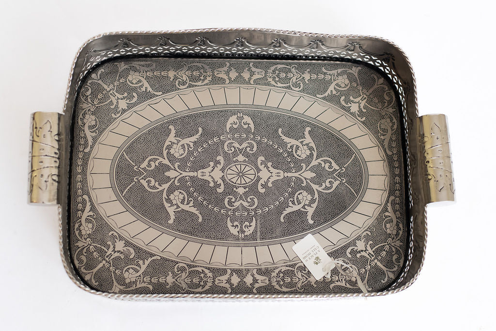 Nickel Serving Tray