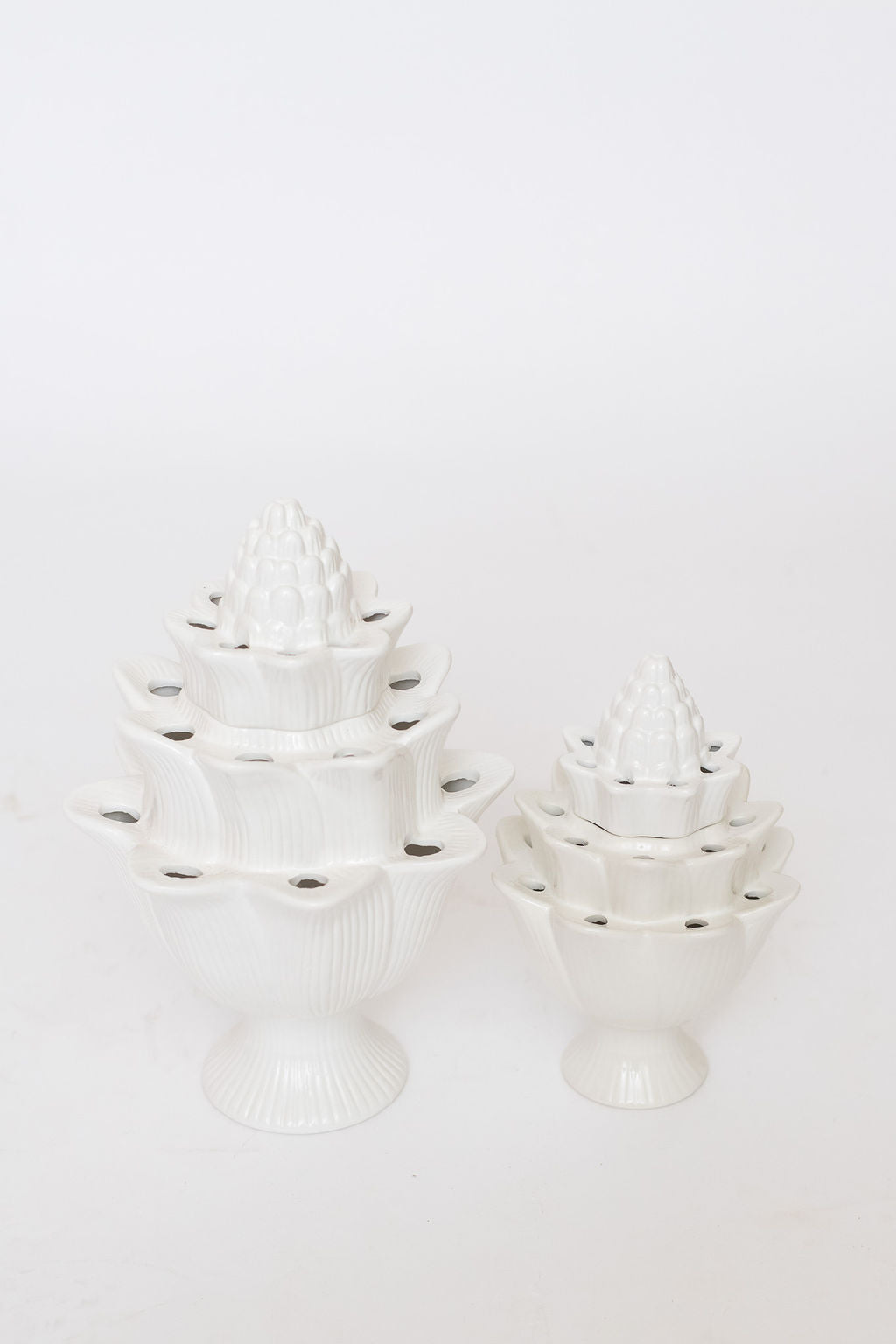 White Artichoke Tulipiere