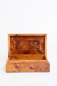 Burled Wood Box
