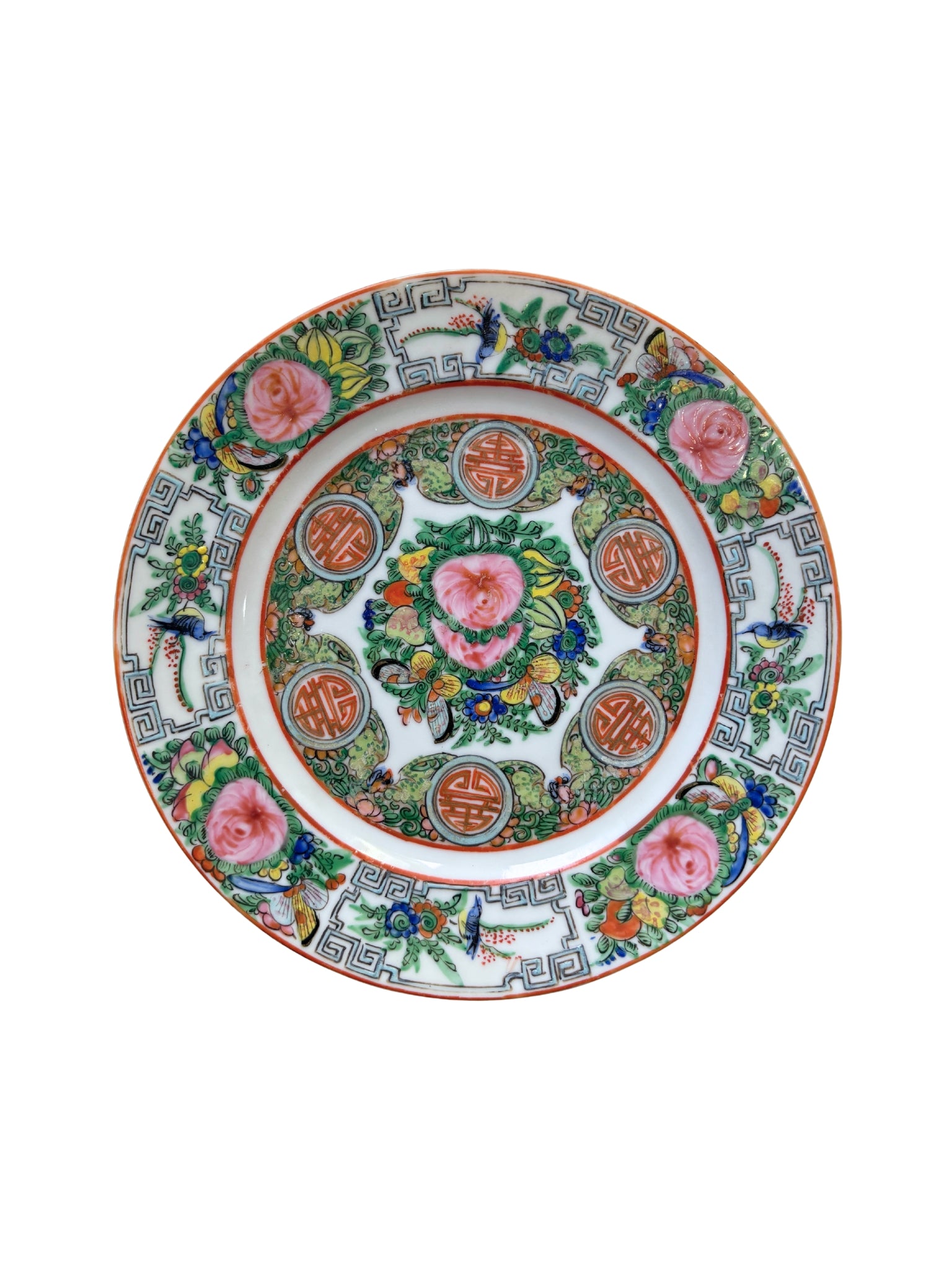 Rose Medallion Plates – James Farmer